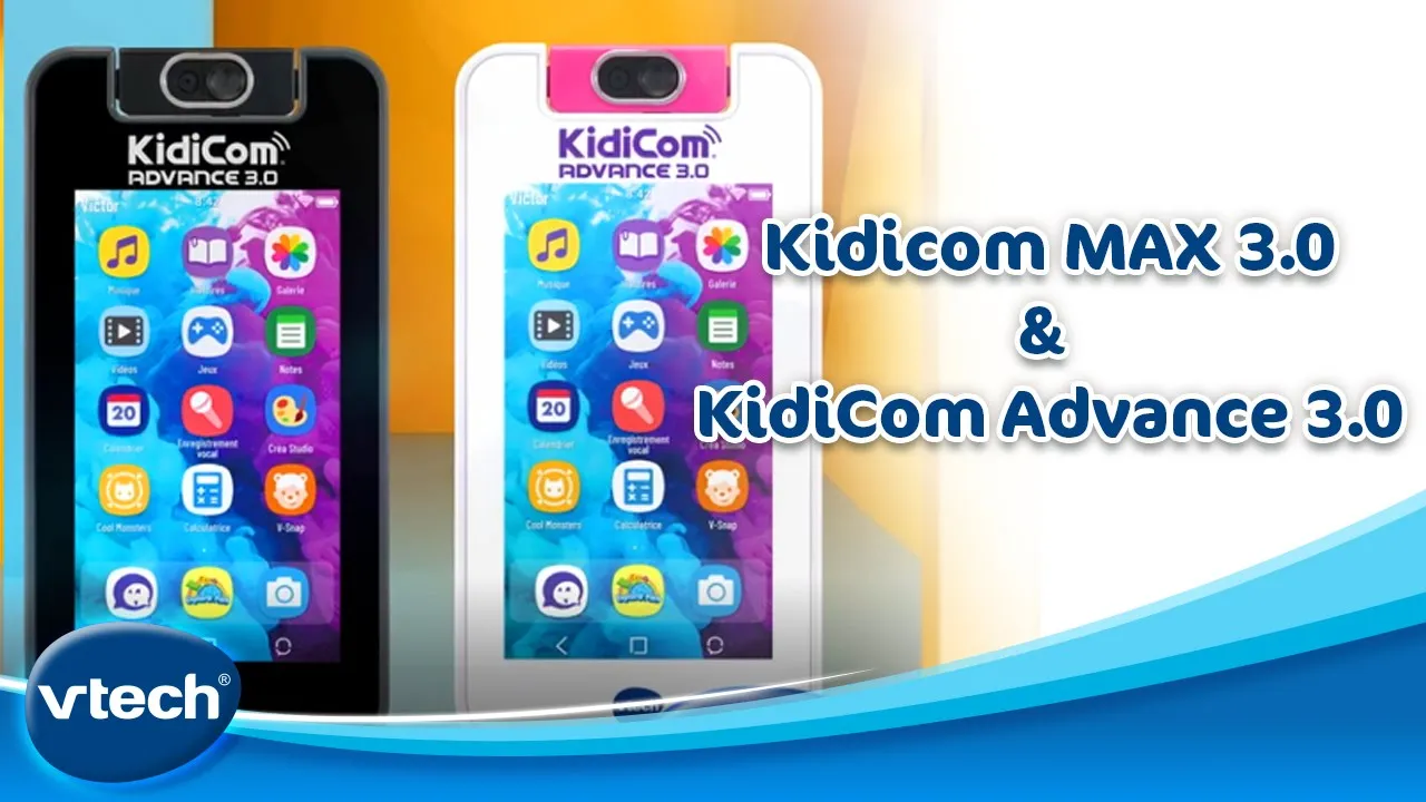 VTechJouets — VTech KidiCom MAX 3.0 & KidiCom ADVANCE 3.0 (YouTube video ad)