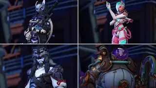 overwatch all anniversary remix vol 2 skins u0026 weapons