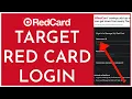 Target RedCard Login 2026 How To Login Target Credit Card Online Account Full Tutorial