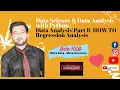 Data Science with Python Data Analysis Part 8 HOW TO Regression Analysis More Data More Accuracy