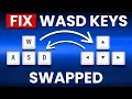 How To Fix WASD Keys Swapped with Arrow Keys in Windows FAST EASY