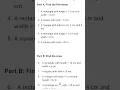 perimeter worksheet complete kre
