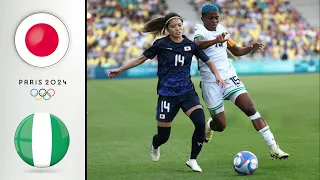 japan vs nigeria extended highlights group stage paris 2024
