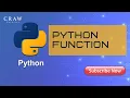 Python Function - Python Training Python Pattern Printing Programs Tutorial