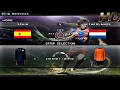 Spain vs Netherlands | 2010 World Cup Final Rematch | PES 2011 PS2 Gameplay