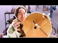 Download Lagu I bought a Tiny Travel Spinningwheel: Let's discover the Louët S40 Hatbox Spinningwheel