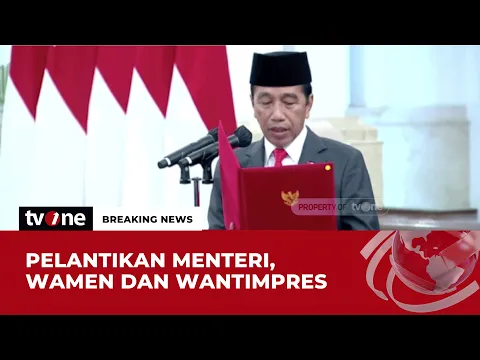 Wajah Menteri Baru Presiden Jokowi, Ini Daftar Lengkapnya