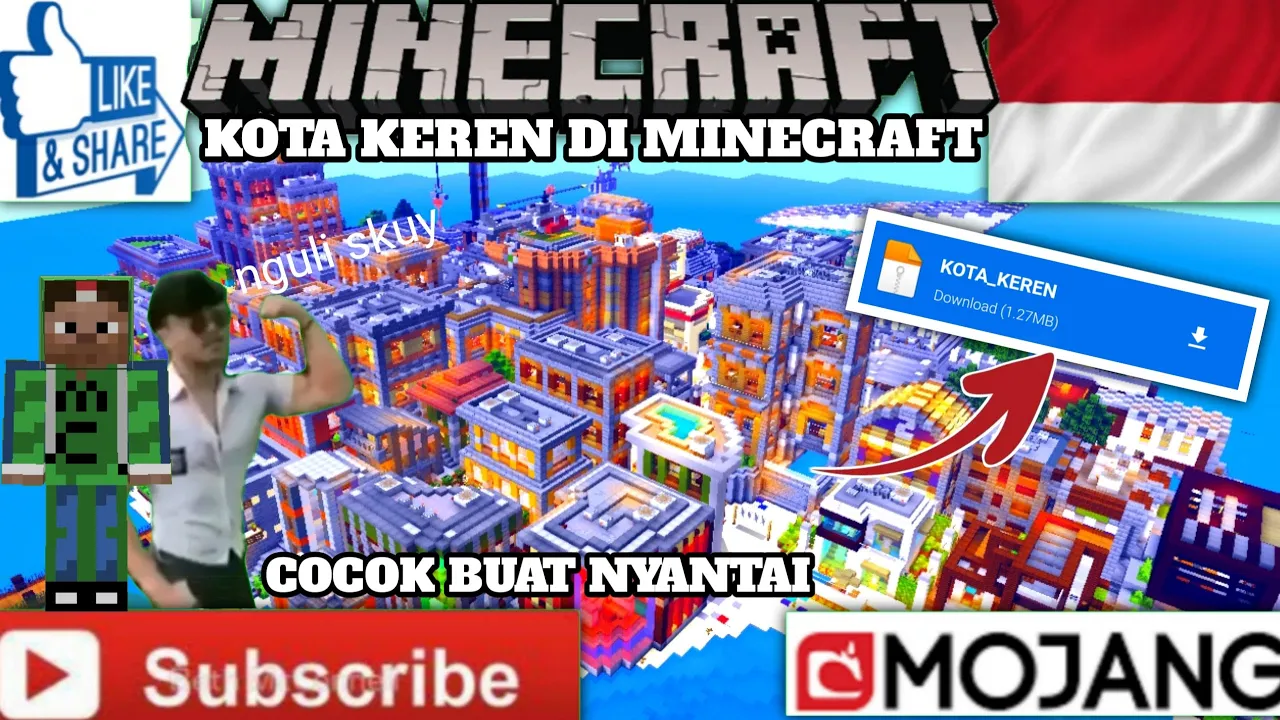 CARA DOWNLOAD DAN BERMAIN MAP ONE BLOCK MODPACK DI MCPE VERSI 1.17 || OneBlock by Vatonage