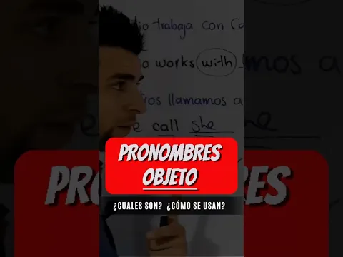 Pronombres Objeto en Inglés en 2 minutos Uso Fácil + Ejemplos | NO COMETAS ESTE ERROR