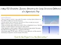 2-Way FSI Tutorial Fluent Mechanical System Coupling Hyperelastic Flap Dynamic Remeshing