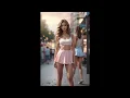 Lagu 4K LookBook - Stunning Sweet Cuties In Mini Skirts \u0026 Cute Panties. Skirt Lift. AI Art