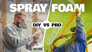 DIY Spray Foam Insulation VS Pros - Was it worth it Costs Lessons Learned