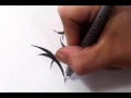 Zodiac Tattoos - Drawing Pisces and Taurus Signs Combined