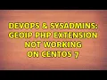 DevOps SysAdmins GeoIP PHP extension not working on CentOS 7