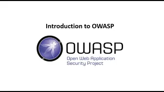 Introduction to OWASP