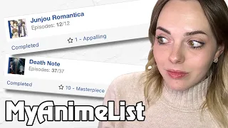 Roasting My Old MyAnimeList