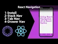 Complete React Navigation v6 Tutorial Install Stack Tab Drawer Master React Native Course