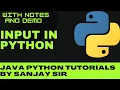input in python input split map print CBSE class 11 class 12 CSE Btech