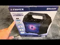 Amazon Fisher Speakers Bluetooth with LED Lights 6 5 Light Up Speaker Bluetooth Microphone Input