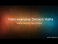 Simplex Algorithm Big-M Method