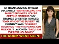 Download Lagu Mijn vader kondigde op Thanksgiving aan: \