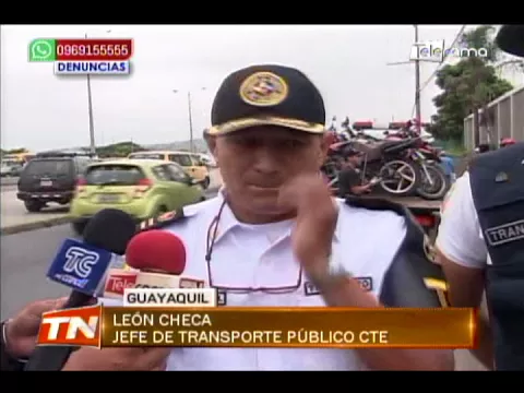 26 motos retenidas y mas de 100 citaciones fue el resultado de operativo