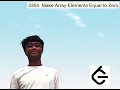Leetcode Daily Problem 3354 Make Array Elements Equal to Zero
