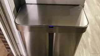 The simplehuman rectangular sensor trash can