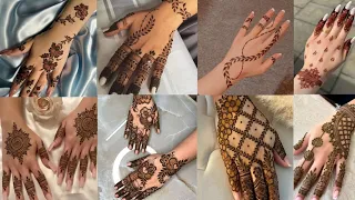 50 aesthetic back hand mehndi design