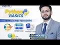 Python Complete Tutorial in Hindi Free 2026 Day 16 Python While Loop Nested Loops Game Logic