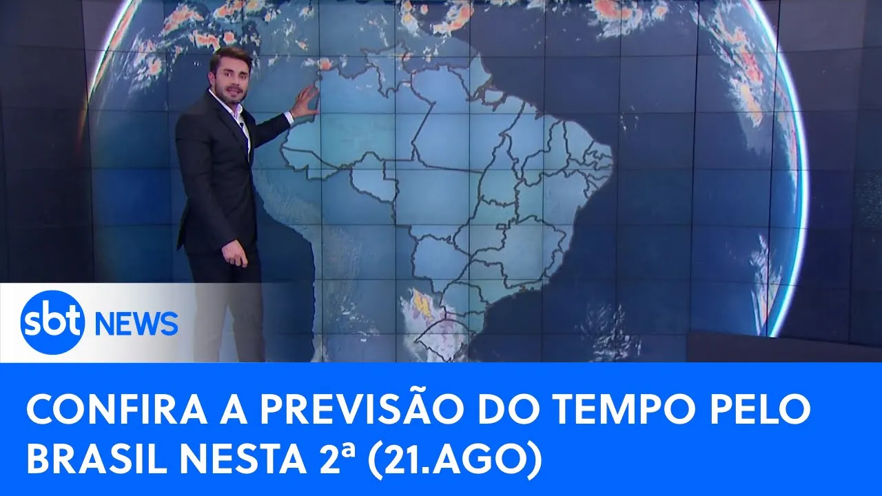 Temperaturas começam a subir pelo Brasil | #SBTNewsnaTV (21/08/23)