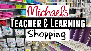 AMAZING Michaels Classroom Back to School Supplies Learning Activities