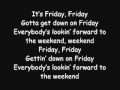 Lagu Rebecca Black - Friday (Lyrics)