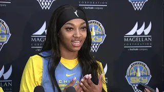 Angel Reese People watch WNBA for me too not just one person WNBA on ESPN