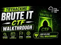 TryHackMe Brute It CTF Walkthrough