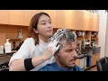 ASMR Barber Mizuki Okada for Relaxation Ear Cleaning Haarwasser Massage Shampoo