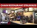 Chain restaurants closing by the hundreds New Yorkers fed up with prices