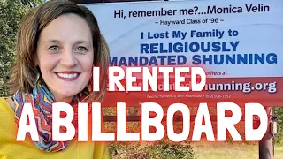 OSLO TRIAL 2025: Monica Rented a Billboard - Exposing Jehovah's Witnesses Shunning Policy!