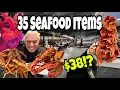 UNLIMITED Lobster Buffet for 38 35 Seafood Items