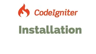 Codeigniter Tutorial Installation Server