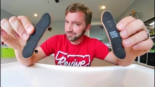 TECH DECK VS PROFESSIONAL FINGERBOARD Which is better