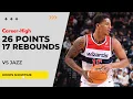 Julian Reese CAREER-HIGH 26 Points 17 Rebs vs Jazz 25-26 NBA Season