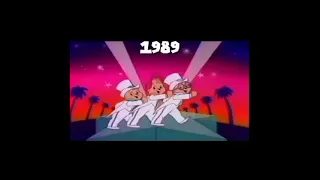 Evolution of Alvin and the chipmunks