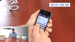 How-To Set Up and Connect The NEW Lorex LNC100 Series IP Network Camera - Ping Stream