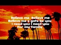 Johnny Drille - Believe Me (Lyrics)