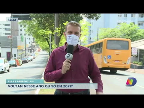 Aulas presenciais voltam nesse ano ou só em 2021 em SC?
