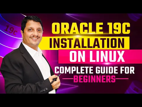 Video thumbnail: How to install Oracle 19c Database on Linux