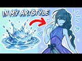 I Turned WATER FIRE Into Anime Girls Element Series