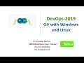 DevOps-Session-3 P1 Git with Windows Linux