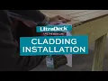 Cladding Installation on UltraDeck Decking